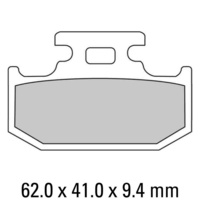 Ferodo Off-Road Sintered Rear Brake Pads for Kawasaki KX500 1989-1995