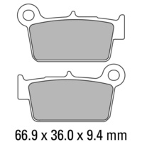 Ferodo Sintered Rear Brake Pads for TM Racing EN 250 2005 to 2016