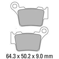 Ferodo Sintered Rear Brake Pads for Husqvarna TE510 2008 to 2010