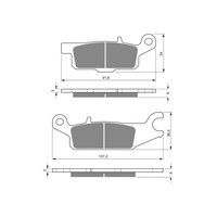 Newfren Brake Pads - Front / Rear