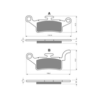 Newfren Brake Pads - Front