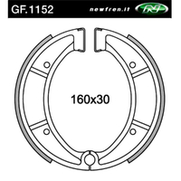 Rear Brake Pads for Husqvarna CR125 1985 to 1991