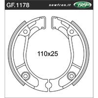 Rear Brake Pads for Honda XL125K 1978 to 1984