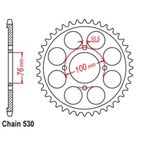 Standard Rear Sprocket 46T