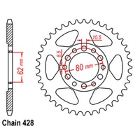 Standard Rear Sprocket 42T