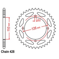 Rear Sprocket Steel