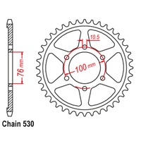 Standard Rear Sprocket 46T