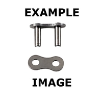 EK 520 RR/SM SX'Ring Race Rivet Link - Chrome for Yamaha WR426F 2001 to 2002