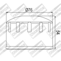 Champion Oil Filter  for BMW R1200 GS 2004-2009