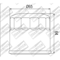 Champion Oil Filter for Honda CTX700 2013-2015