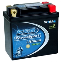 SSB PowerSport Ultralight Lithium Battery for Kawasaki GPZ750 1983 to 1988