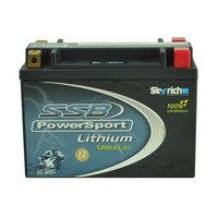 SSB Ultralight Lithium Battery for Kawasaki GPZ1100 Uni Track 1983 to 1985