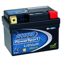 SSB PowerSport Ultralight Lithium Battery for Aprilia RS4 125 2012 to 2015