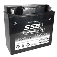 SSB 12V V-Spec Dry Cell AGM 320 CCA Battery 6.0 Kg for BMW R1150 R 2000 to 2006