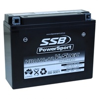 SSB 12V Dry Cell AGM 310 CCA Battery 5.7 Kg for Ducati 750 SS 1991 to 1998