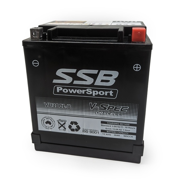 SSB 12V AGM 565 CCA Battery 9.9 Kg for Arctic Cat Wildcat 4 2013 to 2014