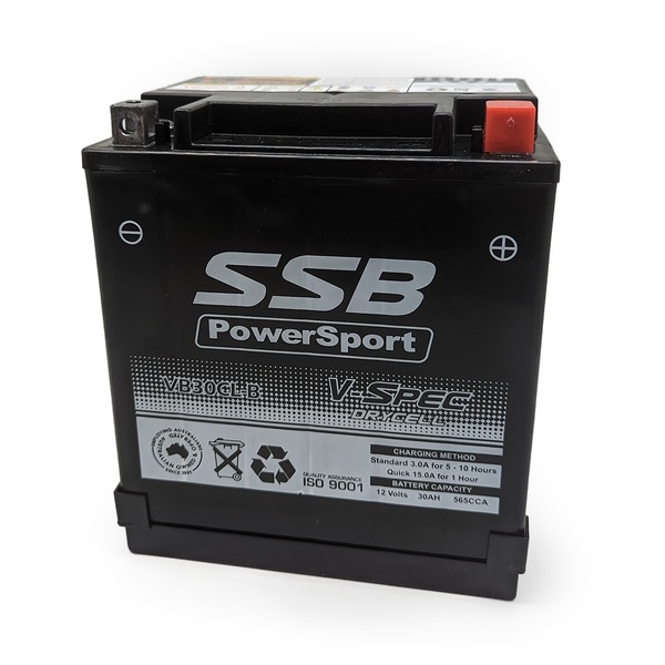 SSB 12V V-Spec Dry Cell AGM 565 CCA Battery 9.9 Kg for BMW K100 RS 1984 to 1993