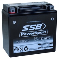SSB 12V Dry Cell AGM 295 CCA Battery 4.5 Kg for Yamaha GTS1000A 1993 to 1994