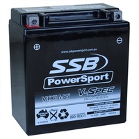 SSB 12V AGM 340 CCA Battery 5.1 Kg for Kawasaki VN1700 Classic 2009 to 2014