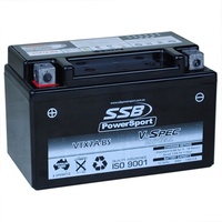 SSB 12V AGM 205 CCA Battery 2.5 Kg for Suzuki GSX250S Katana 1989 to 1992