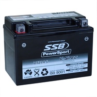 SSB 12V V-Spec Dry Cell AGM 350 CCA Battery 3.6 Kg for Yamaha FZ1S 2006 to 2015