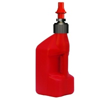 2.7 gal/10 Litre Red Tuff Jug with Red Ripper Cap