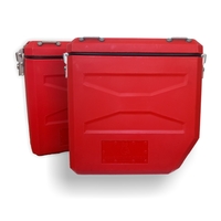 Adventure First 30L Simpson Pannier Set - RED