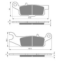 Brake Pads Goldfren GF253 - K5