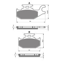 Brake Pads Goldfren GF373 - K5