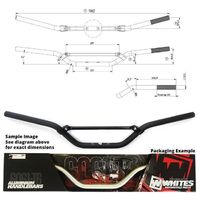 Handlebar 7/8 (22.2MM) AL6061 BLK for Honda CR125R 1984 to 2007