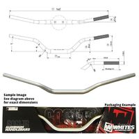 Handlebar TAPER AL6061 Silver for Suzuki RM65 2003 to 2006