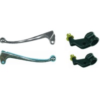 Clutch Lever + Brake Lever + Perches for Suzuki RM125 1977 1978 1979 1980 1981