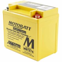 12V 100 CCA Glass Mat Battery for BETA RR350 4T 2010 to 2019