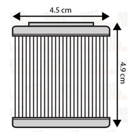 Oil Filter for Husqvarna TC450 02-10, TE450 02-10, TXC450 08, Sm510R 05-09