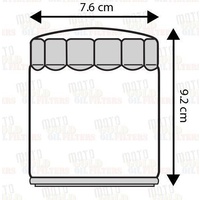 OIL FILTER for H-D HD XL883 LH88S XLH883 SPORTSTER EFI CUSTOM FLAT TRACK EVO