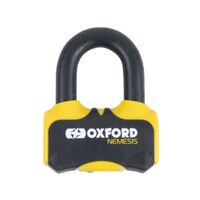 Nemesis 16mm Disc Lock Yellow For Motorbike 