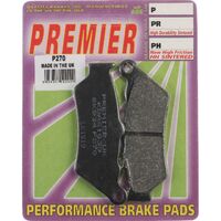 PREMIER BRAKE PADS F650 7.6mm SPEC THICK