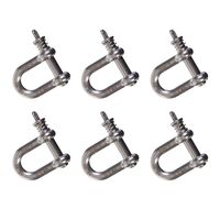 Snap-D 12mm D Shackle - 6 Pack Special