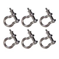 Snap-D 13mm Bow Shackle - 6 Pack Special