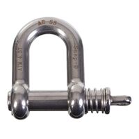 Snap-D 17mm D Shackle Stainless Steel For Towing