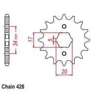 Front Sprocket 13T