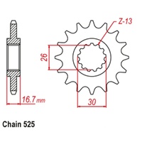 Front Sprocket 16T