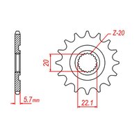 Front Sprocket 13T