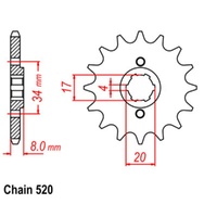 Front Sprocket 14T