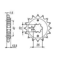 Front Sprocket 15T