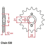 Front Sprocket 15T