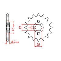 Front Sprocket 15T