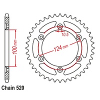 MTX Standard Rear Sprocket 39T for DUCATI 851 BIPOSTO 1990-1992