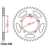 Rear Sprocket 50T