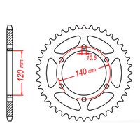 Rear Sprocket 39T